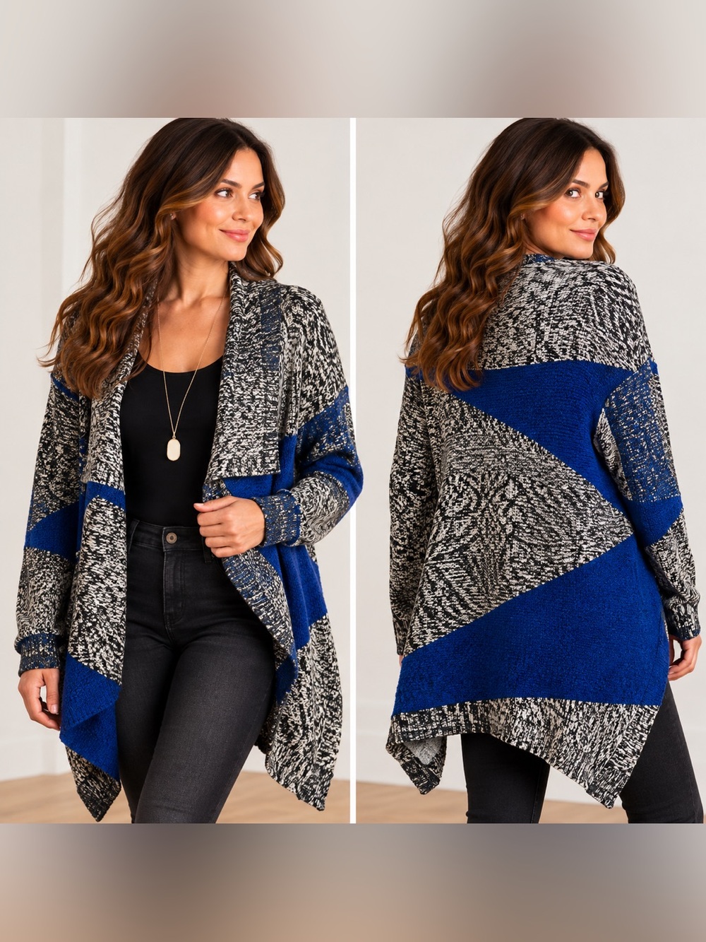 Cut25 Yigal Azrouël Merino Wool Mohair Colorblock Cardigan S
